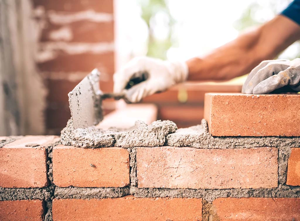 Garden wall Godstone - RH9 - new brick wall construction